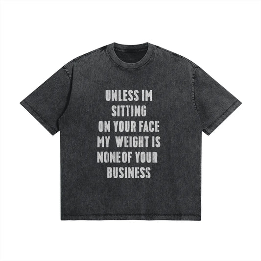 Unless im on your face