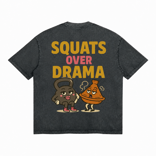 Squat over Drama